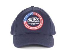 NWT AUTRY Usa BASEBALL CAP blue Open capsule navy one size adjoustable