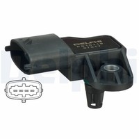 Sensor Saugrohrdruck Delphi PS10119 FüR Suzuki Renault Megane Vitara Laguna JT 2