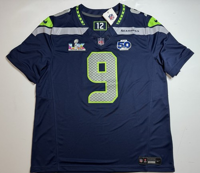 #ad XL Kenneth Walker III #9 Vapor FUSE Jersey Super Bowl LX 60 Seattle Seahawks $379.95