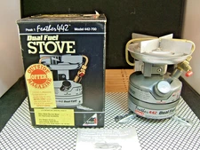 COLEMAN PEAK 1 FEATHER 442 MODEL DUAL FUEL BACKPACKING CAMPING STOVE NEW IN BOX