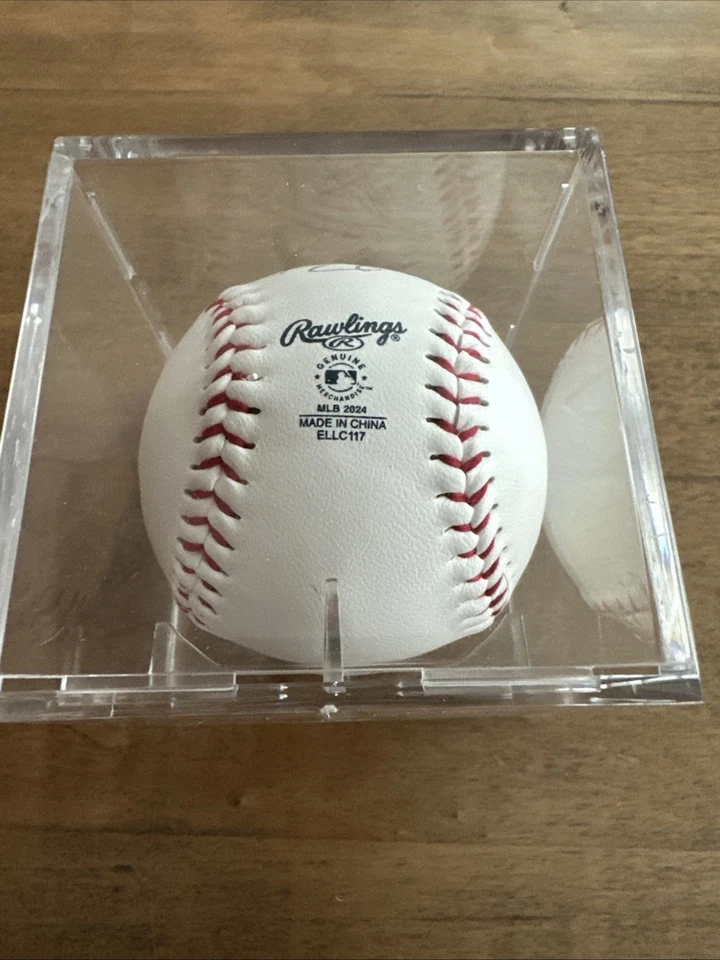 TARIK SKUBAL Cy Young ganador 2025 firmado Rawling MLB béisbol Detroit Tigers certificado de autenticidad Foto 3 de 4