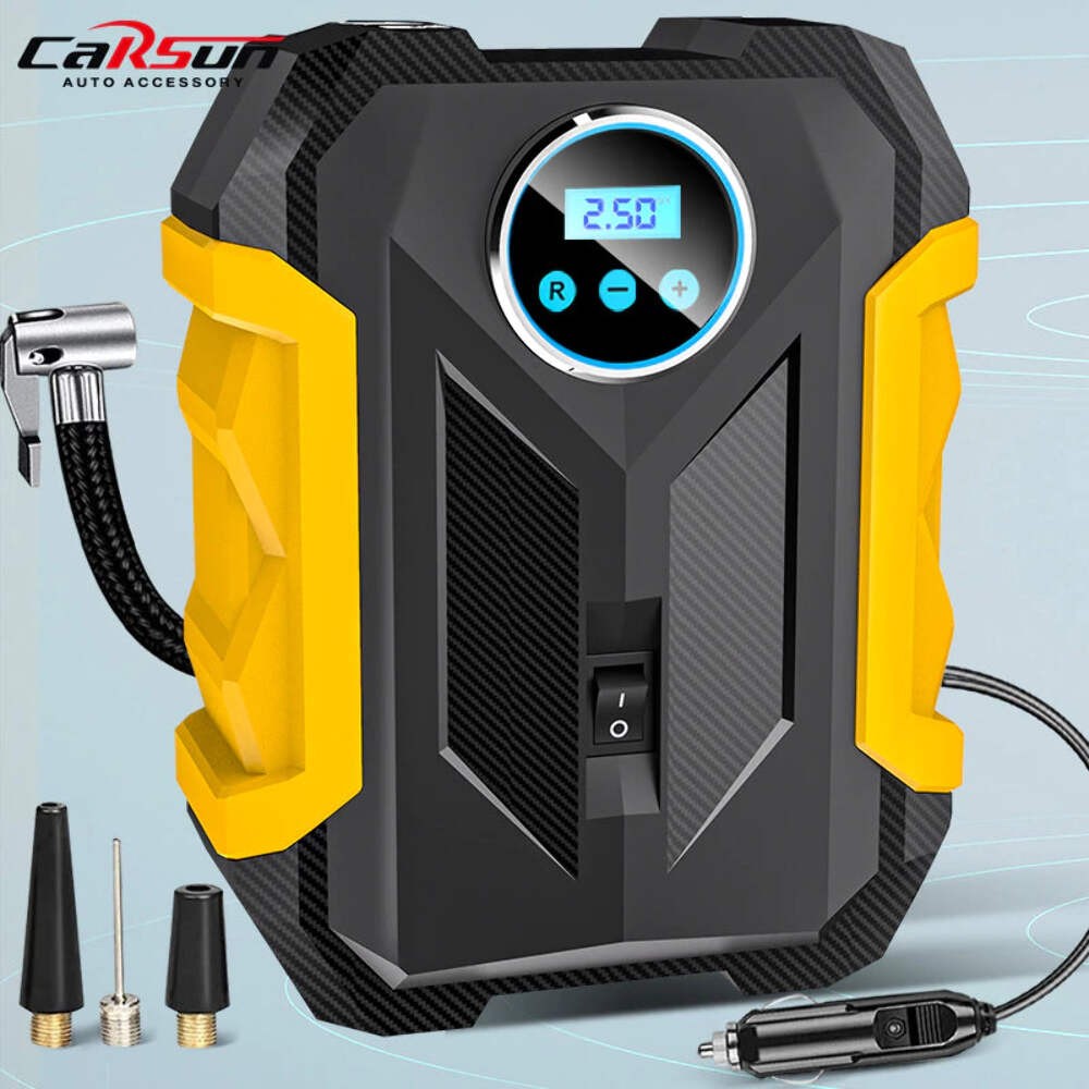 Pompe moto portable pour voyager en toute sécurité avec écran LCD