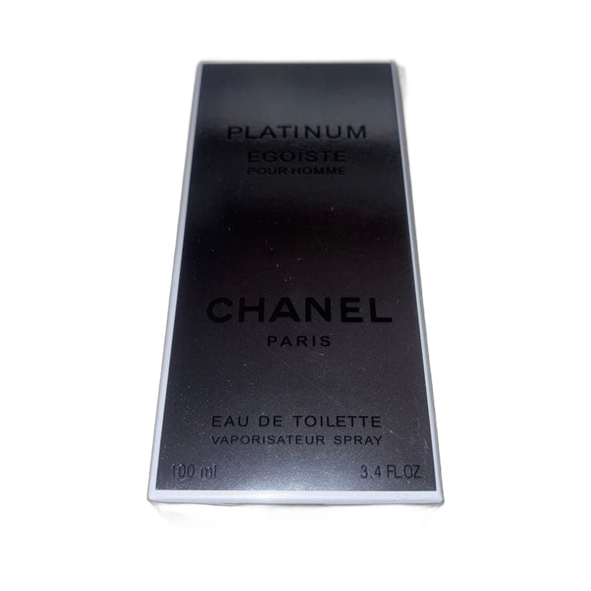 Rare CHANEL Egoiste Platinum Pour Homme vintage spray perfume 3.4 