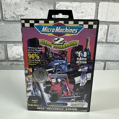Micro Machines 2 Turbo Tournament (SEGA Mega Drive, 1994) komplett mit Handbuch