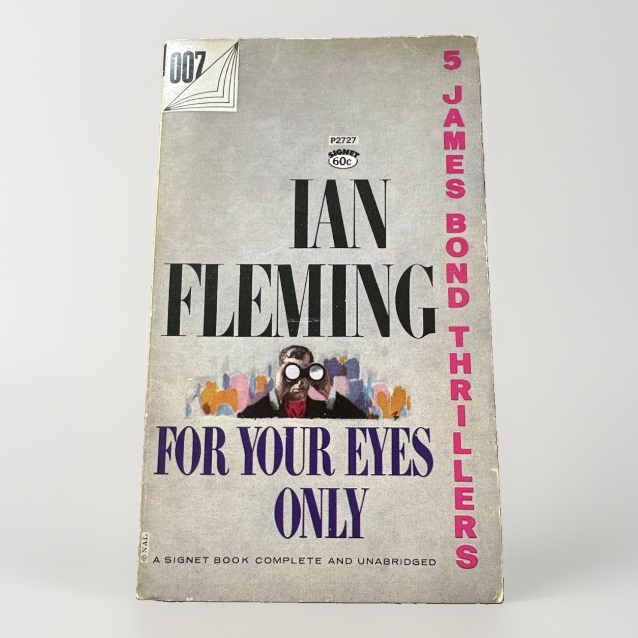 Ian Fleming for Your Eyes Only 007 James Bond Paperback (1964) Perfect Condition