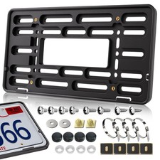Front License Plate Mount Bracket  Upgraded Car Plate Holder Universal Mountin...