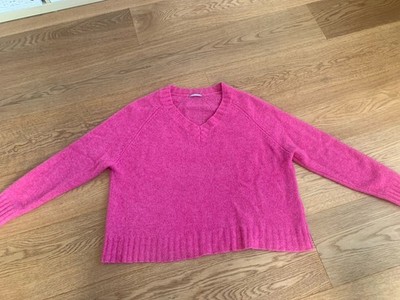 Hemisphere Pullover M Kaschmir Seide Pink