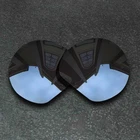 Black Iridium Polarized Replacement Lenses For-Oakley Clifden
