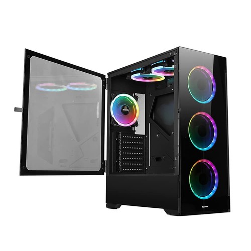 b-Voguish Gaming PC Case with Tempered Glass panels, USB3.0, Support E-ATX, A... - Picture 8 of 9