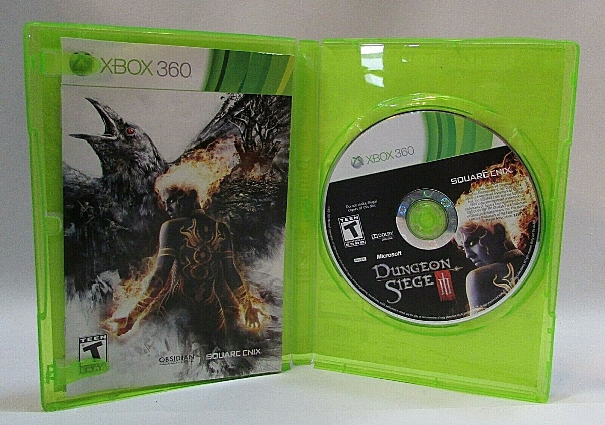 Dungeon Siege 3 XBOX 360 Game Born From Legend To Unite A