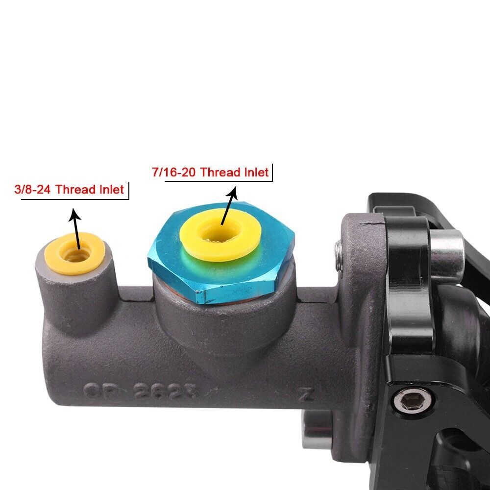 Black Universal JDM Hydraulic Horizontal Rally Drifting E-brake Lever Handbrake