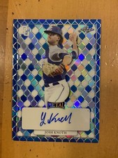 JOSH KNOTH 2022 Leaf Perfect Game RC XRC Auto /25 Milwaukee Brewers