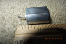 Small DC Electric Motor 6.0 - 24 VDC SMALL FAST M118