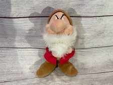 Disney Store Exclusive Snow White  The Seven Dwarfs Grumpy Plush Toy Doll