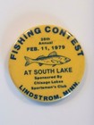 1979 LINDSTROM MINNESOTA ICE Fishing Contest Pinback Button at South Lake — photo 2