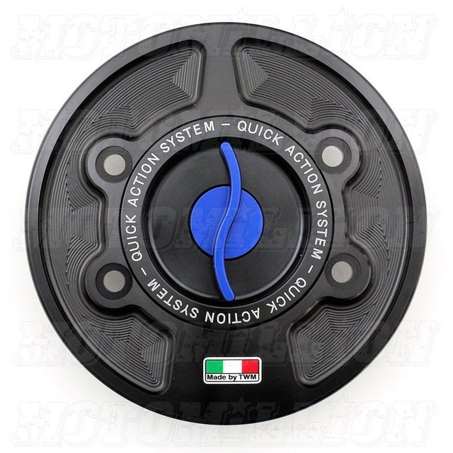 CNC ALUMINIUM GAS FUEL CAP BMW S1000RR S1000R HP4 R NINE T BLUE Made