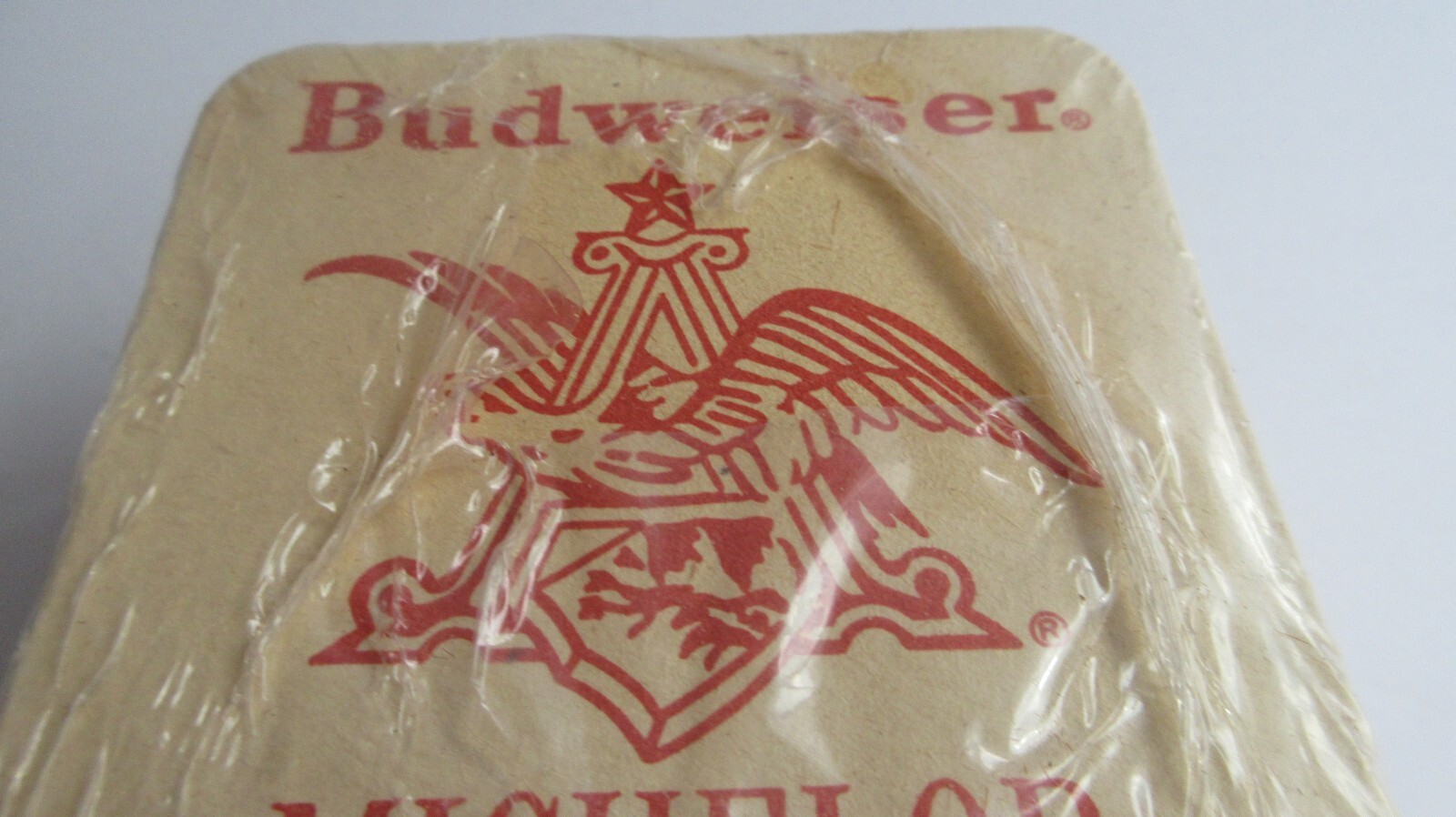 50+ Budweiser Michelob Double Sided Beer Bar Coasters NEW in Open Pkg