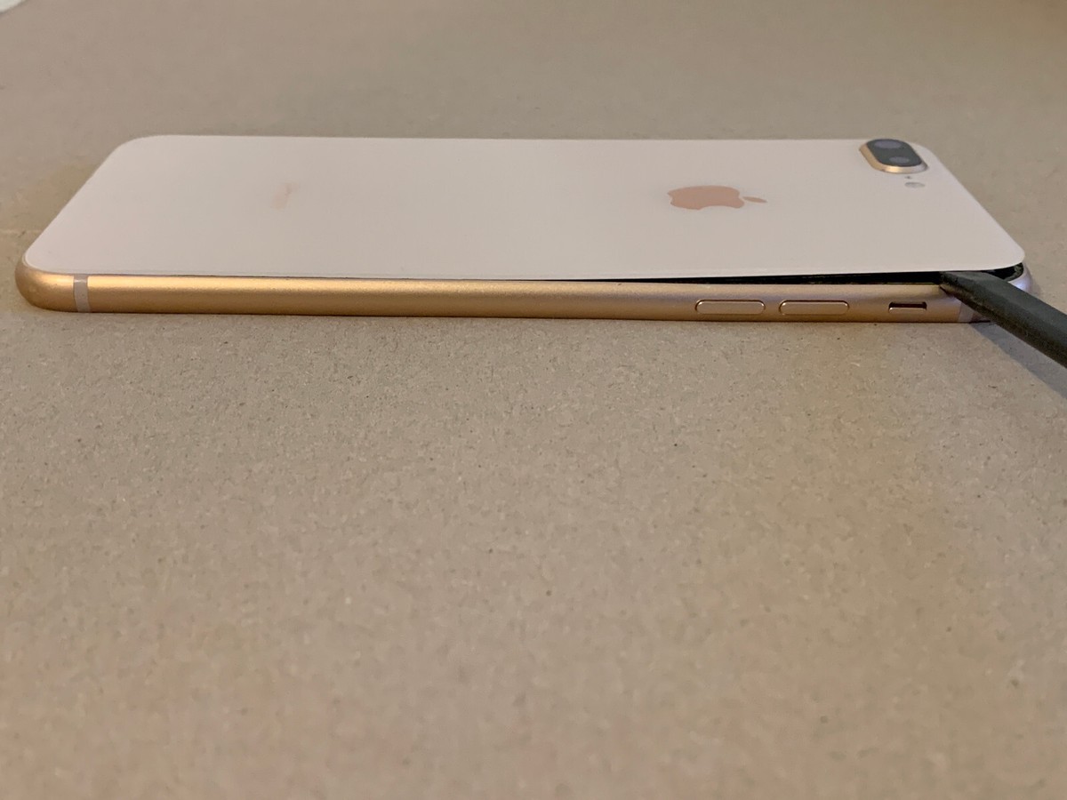 Apple iPhone 8 Plus ゴールド　背面ヒビ Apple iPhone 8 Plus 64GB iOS WIFI Unlocked Verizon Att Red