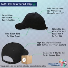 Soft Women Baseball Cap Bomb Squad Embroidery Dad Hats for Men Buckle Closure