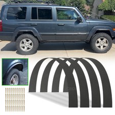 For Jeep Commander 2 Fender Flare Flexible Extra Eyebrow Widebody Wheel Arches