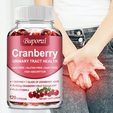 Cranberry 25000mg - Support Urinary Tract,Bladder and Kidney Health,Boost Immune