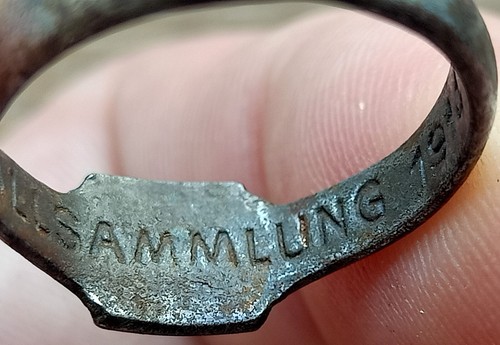 WW1 German 100 procent oryginl beautiful signet rings War Relic Very Rare - Picture 19 of 22