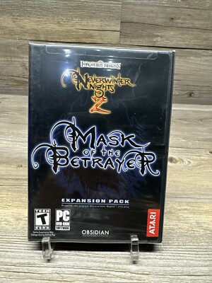 NEVERWINTER NIGHTS 2 Expansion Pack MASK OF THE BETRAYER-PC game SEALED New