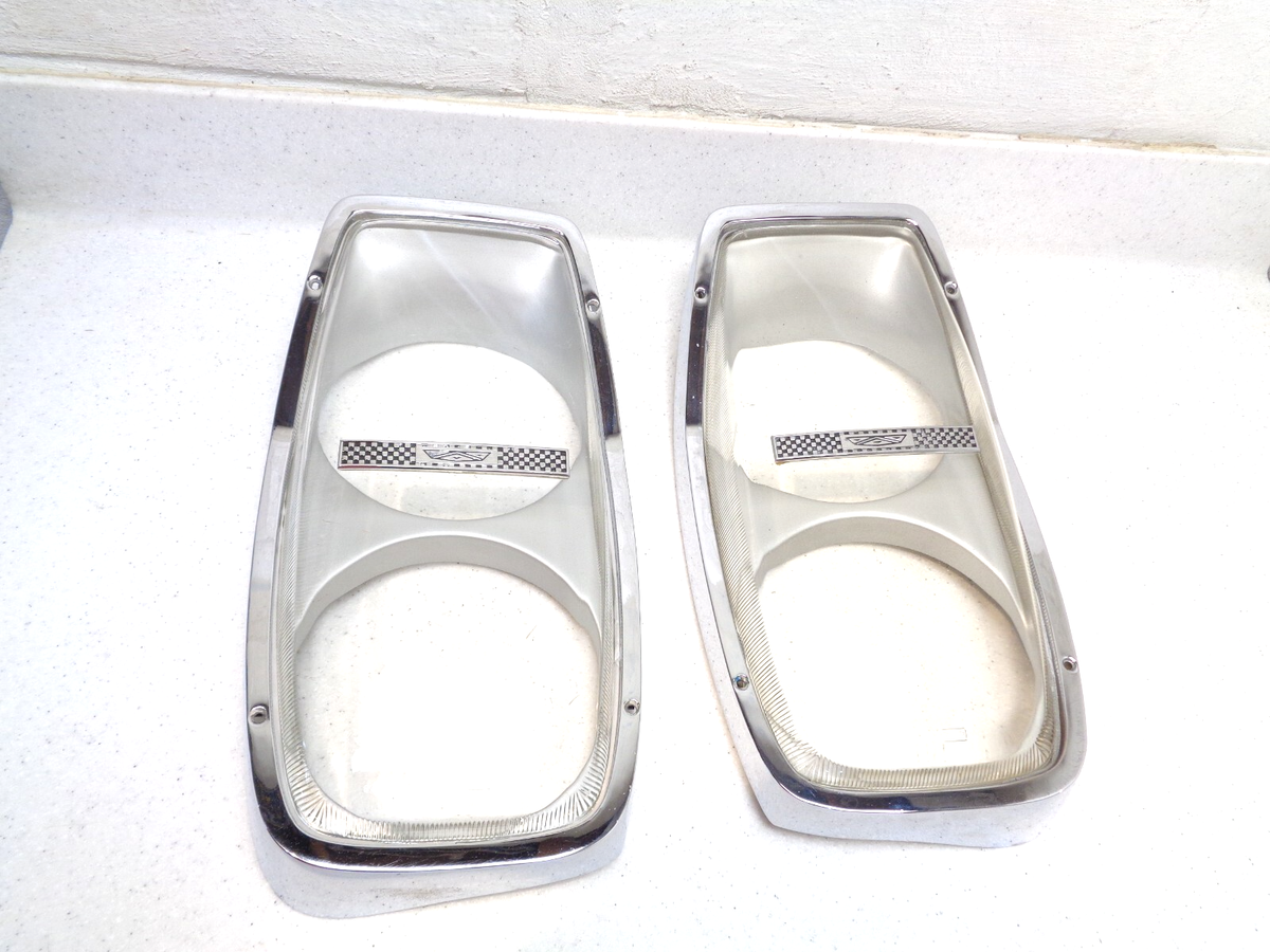 1965 65 FORD GALAXIE 500 XL R-CODE 427 ACCESSORY PYREX HEADLIGHT