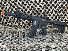 Lancer Tactical Gen 3 M4 Carbine SD AEG Airsoft Rifle W/ Mock Extension - Black