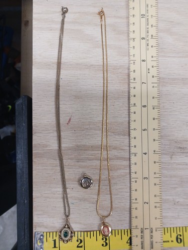 Vintage Necklace Lockett Avon Picture Lockett Necklace Cosmetic Jewelry Lot - Picture 2 of 21