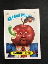 1986 Topps Garbage Pail Kids Series #3 W/ Copyright #121b Dwight Bite Ex