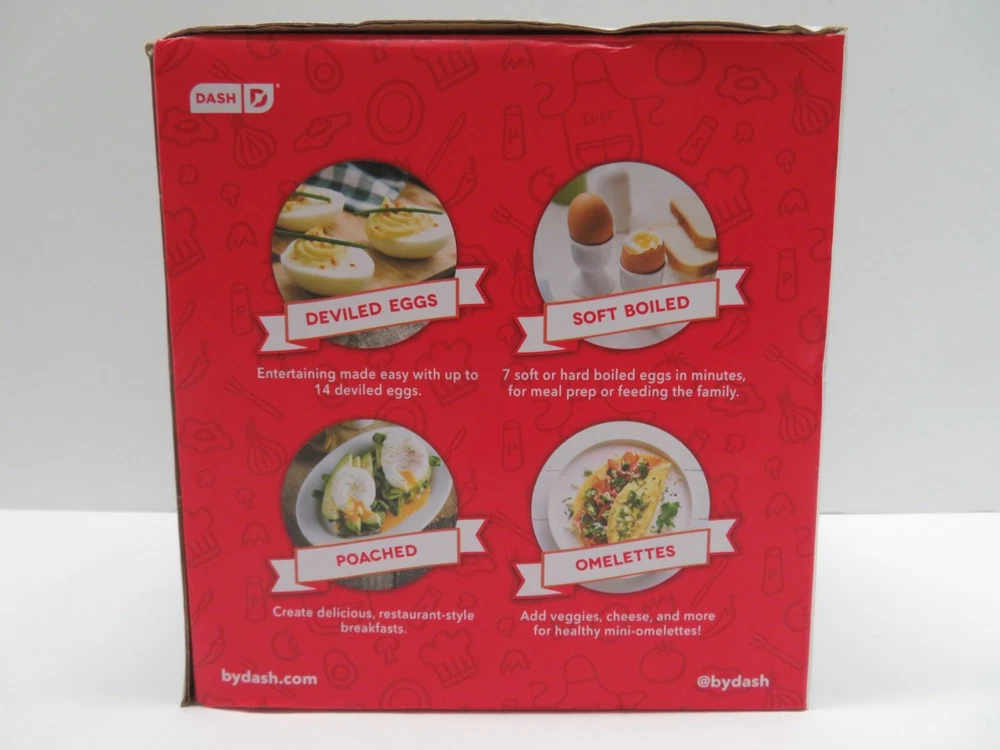 Dash Compact Egg Cooker for Perfect Breakfasts Every Day Dash Compact Egg Cooker for Perfect Breakfasts Every Day