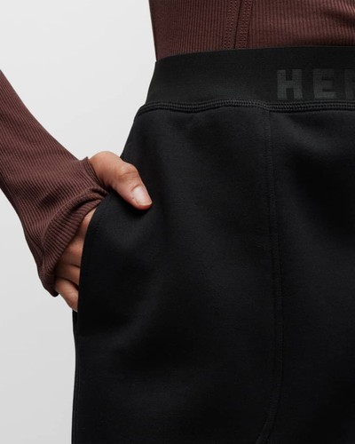 Herve by Herve Leger Black Bonded Logo Mini Skirt Size S NWD/NWT $155 Retail - Picture 3 of 17