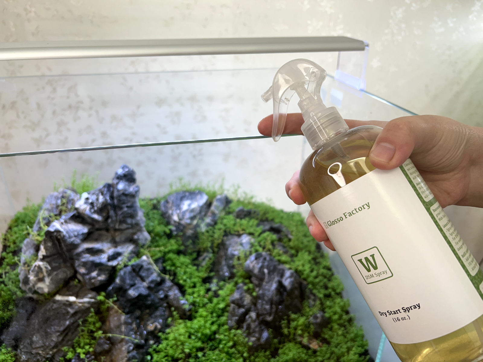 Dry Start Method & Emersed Wabi Kusa Fertilizer Spray, 5x refill capsules kit