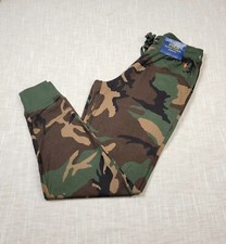 POLO Ralph Lauren Pajama Jogger Pants Small Large Mens Camo Green Brown Black