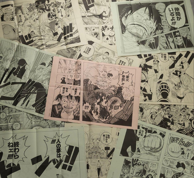 ONE PIECE ONLY Exhibition Complete Box 55 Letterpress Posters