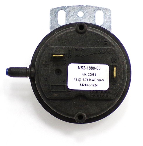 Pressure Switch by Cleveland Controls, replaces Nordyne 632444R 1.74" 20984 - Picture 1 of 2