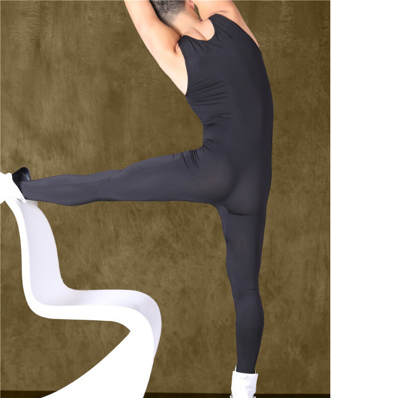 Hombres Mono Mono Body Gato Medias Sin Mangas Yoga Club Ropa Liso