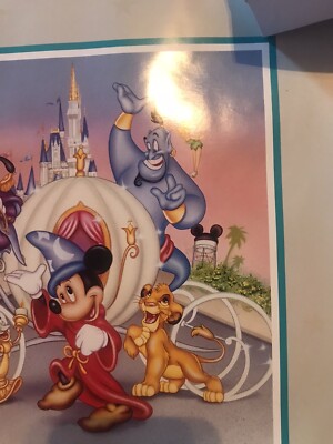 Walt Disney World 25th Anniversary Remember the Magic Poster