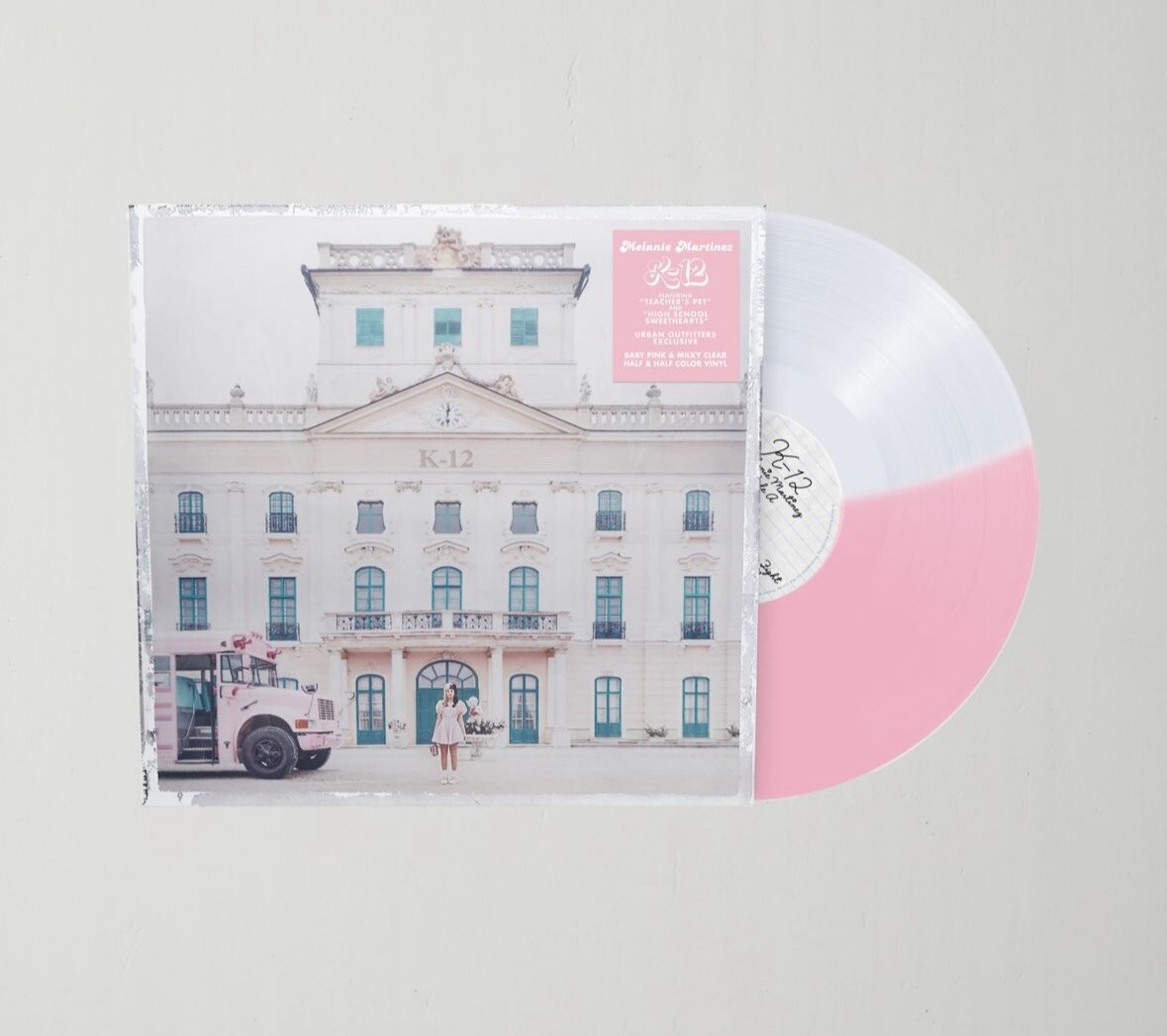 Melanie Martinez K-12 Pink & White Split LP Vinyl In Hand New Seal
