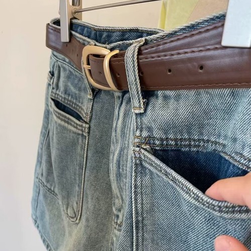 Comfortable High Waisted Shorts with Double Pocket Detailing and Wide Leg Style - Bild 3 von 37