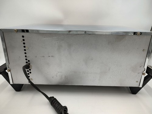 Schwarz Angus Petite Chef Toaster Backofen Herd Grill Retro Chrom Vintage - Bild 12 von 18