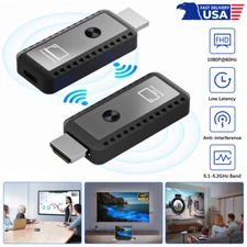 New 5G Wireless HDMI Video Transmitter & Receiver TV Stick Screen Share Extender