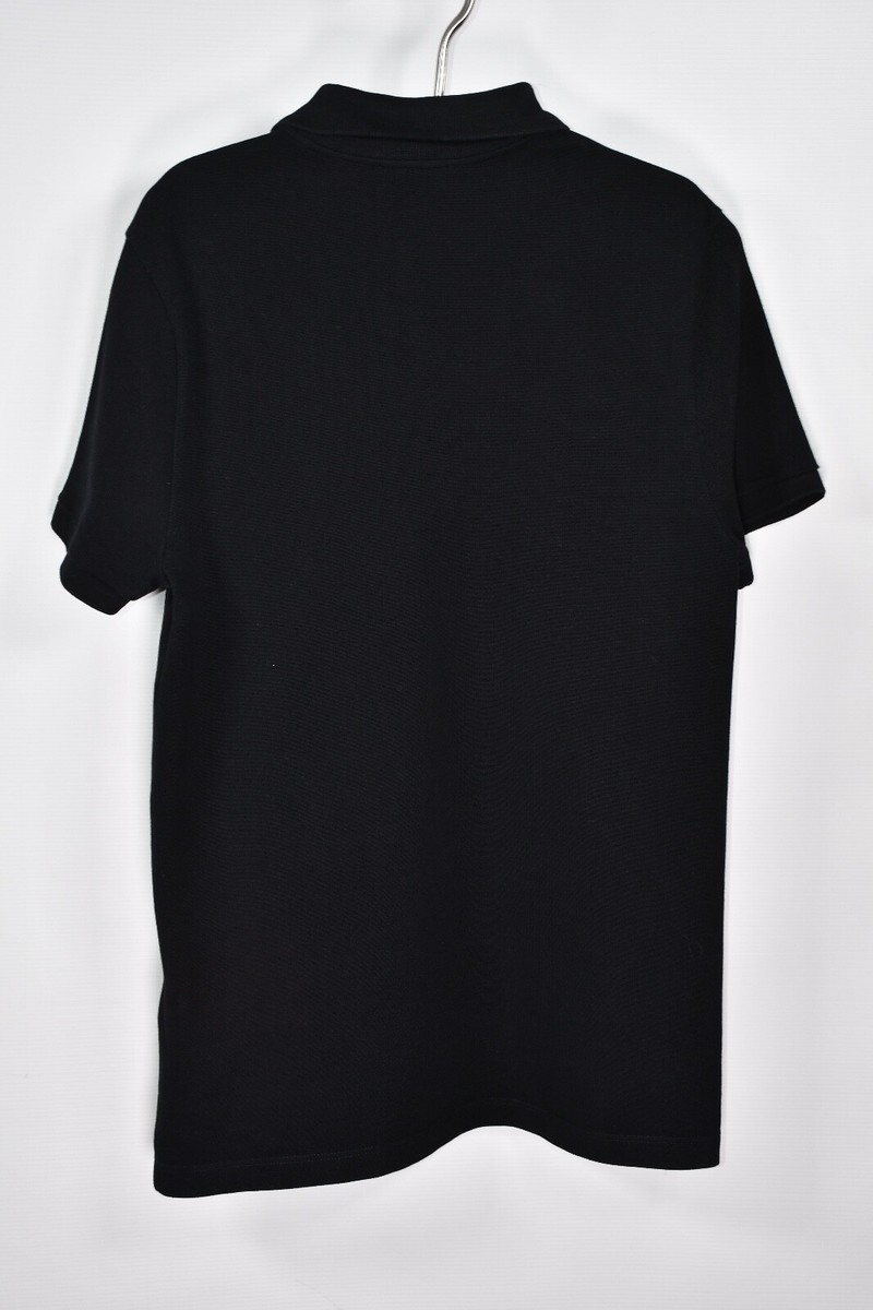 VERSACE ブラック ポロシャツ XXL Greca Polo Shirt Black | VERSACE US