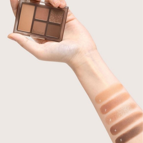 Hince All Round Eye Palette Late Autumn Deep Brown Eyeshadow 6.4g / 0.22 oz - 第 5/7 張圖片