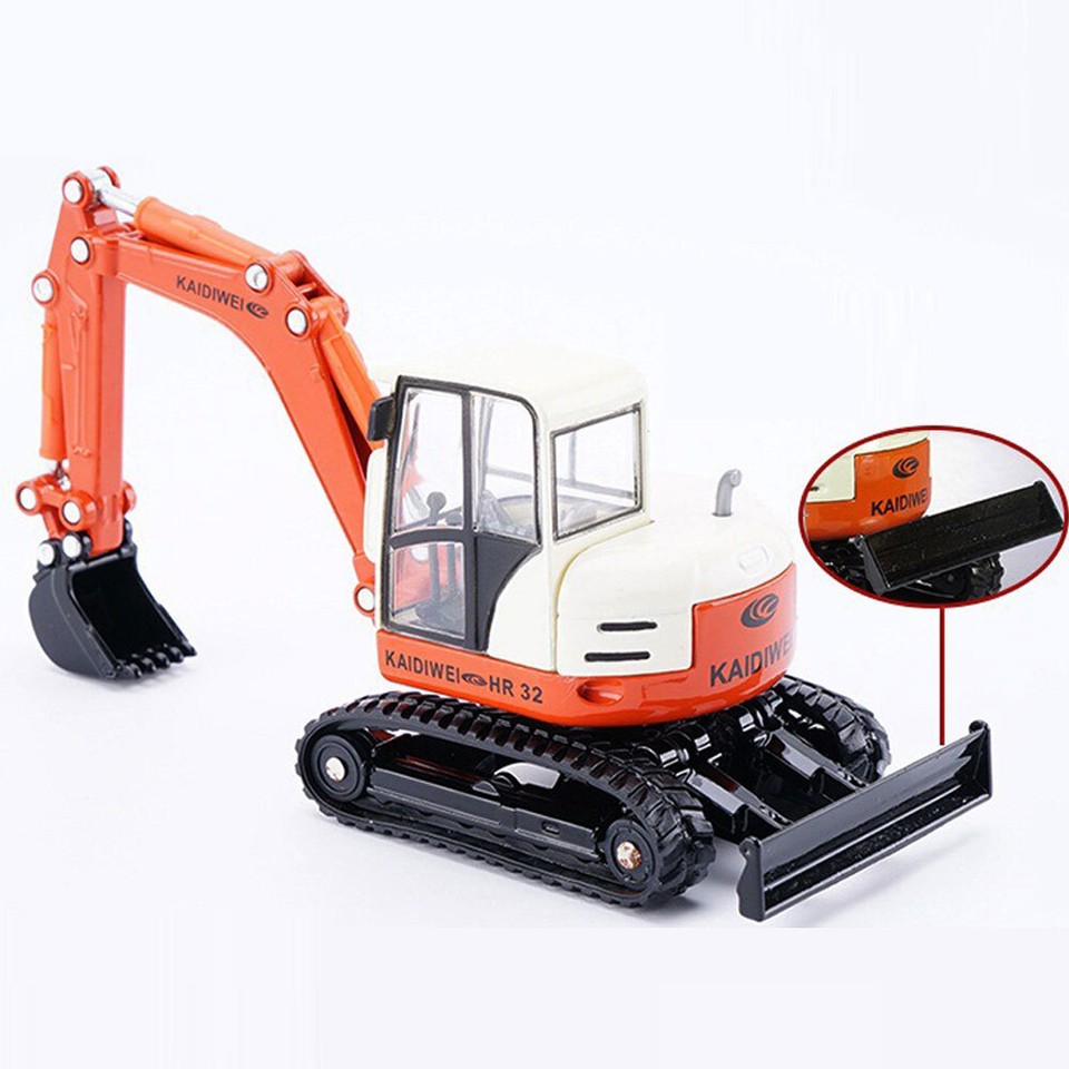 Excavator Front Loader Construction Vehicle 1/50 Scale Diecast Digger