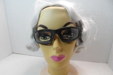 Motorcycle Sports Biker Riding Glasses Padded Wind Resistant Sunglasses w/Case