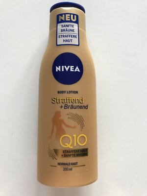 (69,50 /L) Nivea Body Lotion Q10 Straffend+Bräunend Normale Haut 200ml