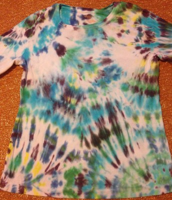 Best Price Womens Size Small Tie Dye Tshirt Long Sleeves 100 cotton