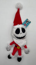 A Nightmare Before Christmas Plush   Santa Claus Jack Skellington